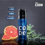 Wild Stone Code Titanium Body Perfume for Men, 120ml