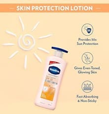 Vaseline Healthy Bright Sun Protection Body Lotion SPF 30 400 ml