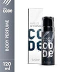 Wild Stone Code Platinum No Gas Body Perfume For Men, 120ml