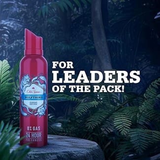 Old Spice Wolfthorn No Gas 24 hour Long Lasting Freshness Deodorant Perfume Body Spray For Men, 140ml