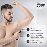 Wild Stone Code Chrome No Gas Body Perfume for Men -120 ml