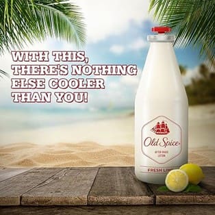 Old Spice ASL After Shave Lotion | Fresh Lime | Cool, Aromatic and Fresh | 50ml
