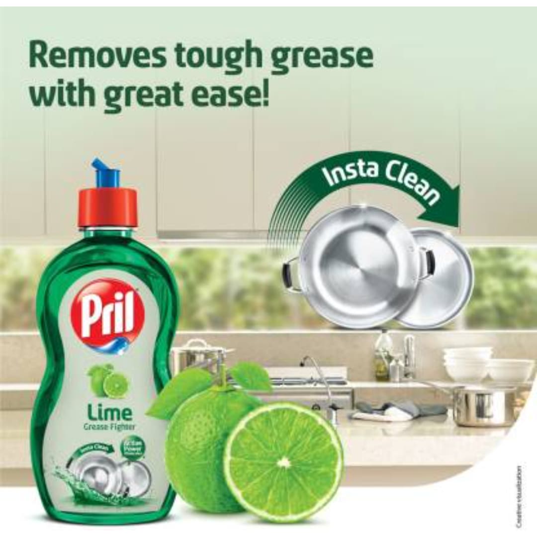 Pril Dishwash Liquid 225 ml