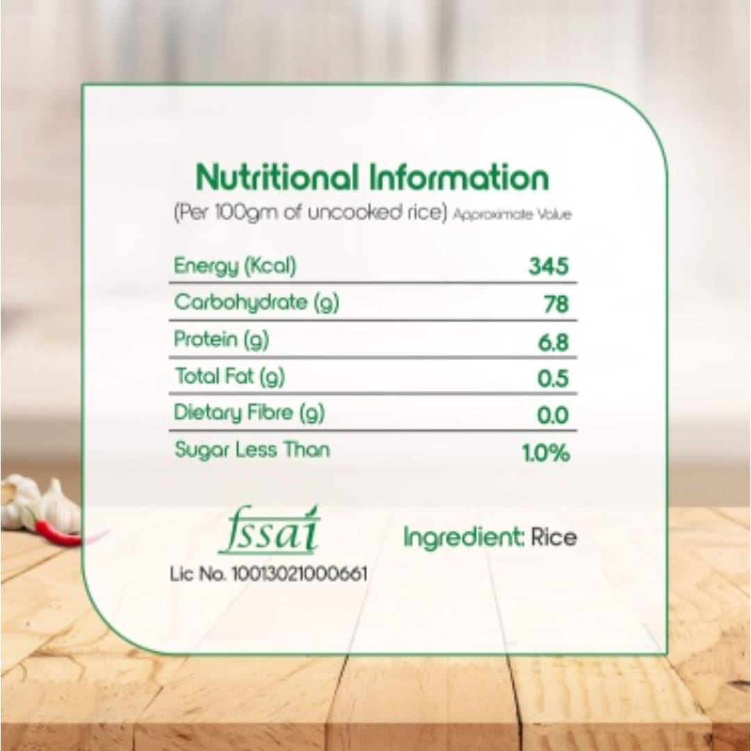 Fortune Biryani Special Basmati Rice, Extra long grain basmati rice, 1 KG