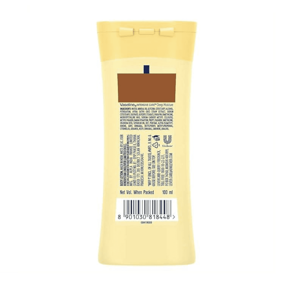 Vaseline Intensive Care Deep Moisture Body Lotion, 90 ml