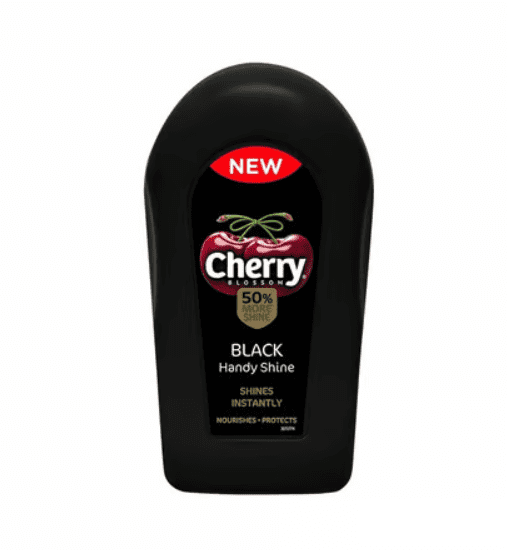 Cherry Blossom Shoe Shiner Sponge Handy Shine, Black, 4gm