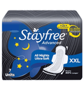 Stayfree Advanced All Night Ultra-Soft XXL, 7 units