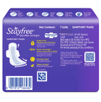 Stayfree Dry-Max All Night Ultra-Dry Pads XXL, 7 Units