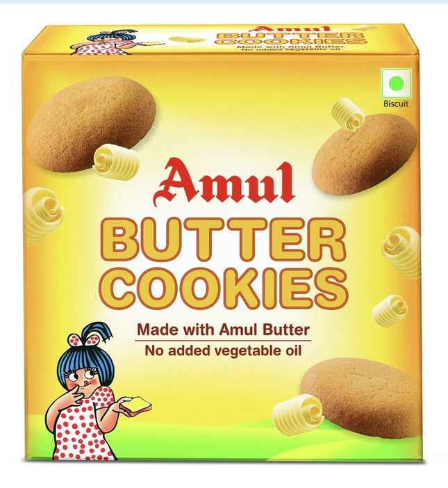 Amul Butter Cookies - 300g (4 pieces x 75g)