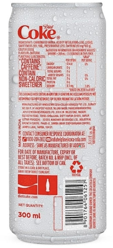 Coca-Cola Diet Coke - 250ml