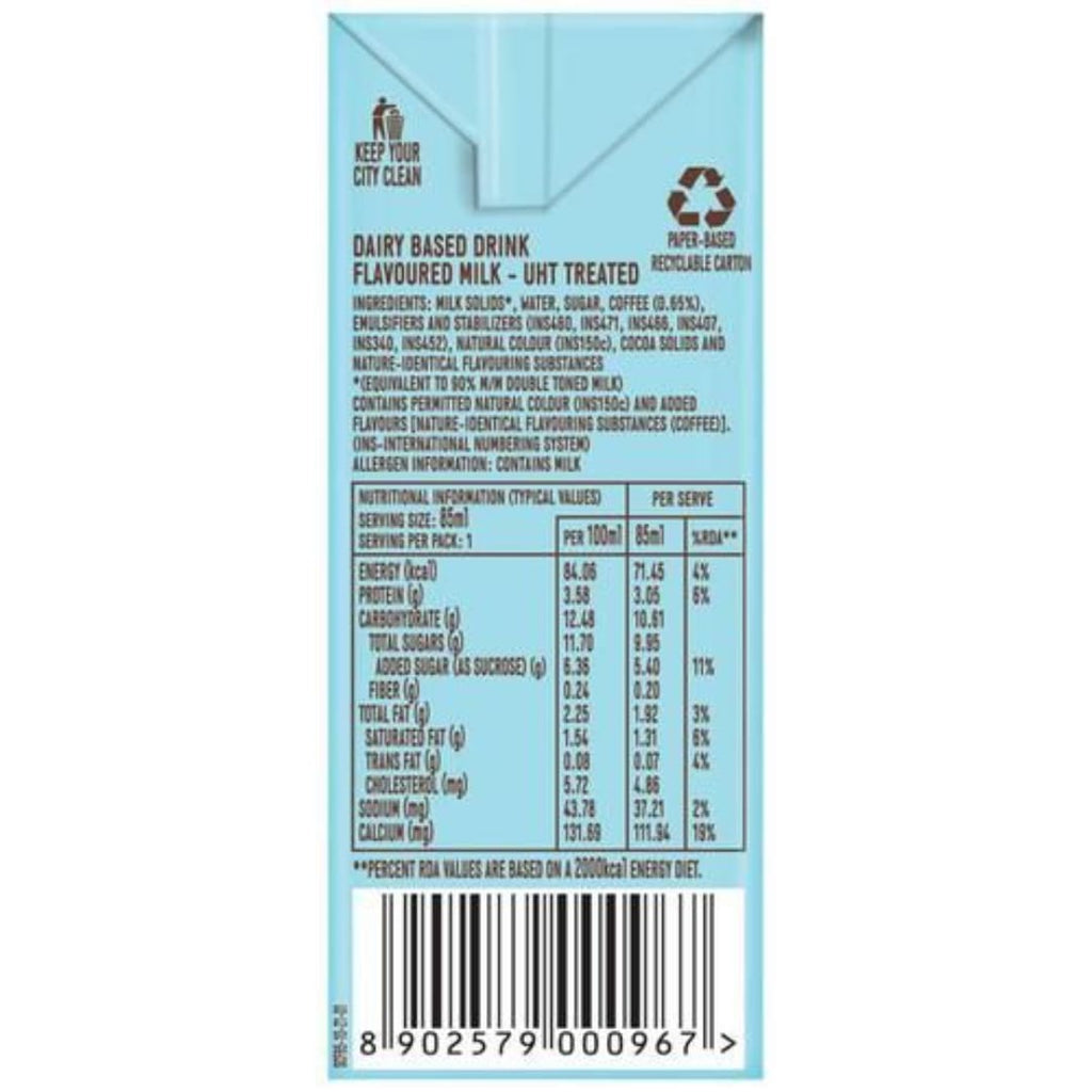 Smoodh Coffee Frappe, 85 ml (Pack of 5)