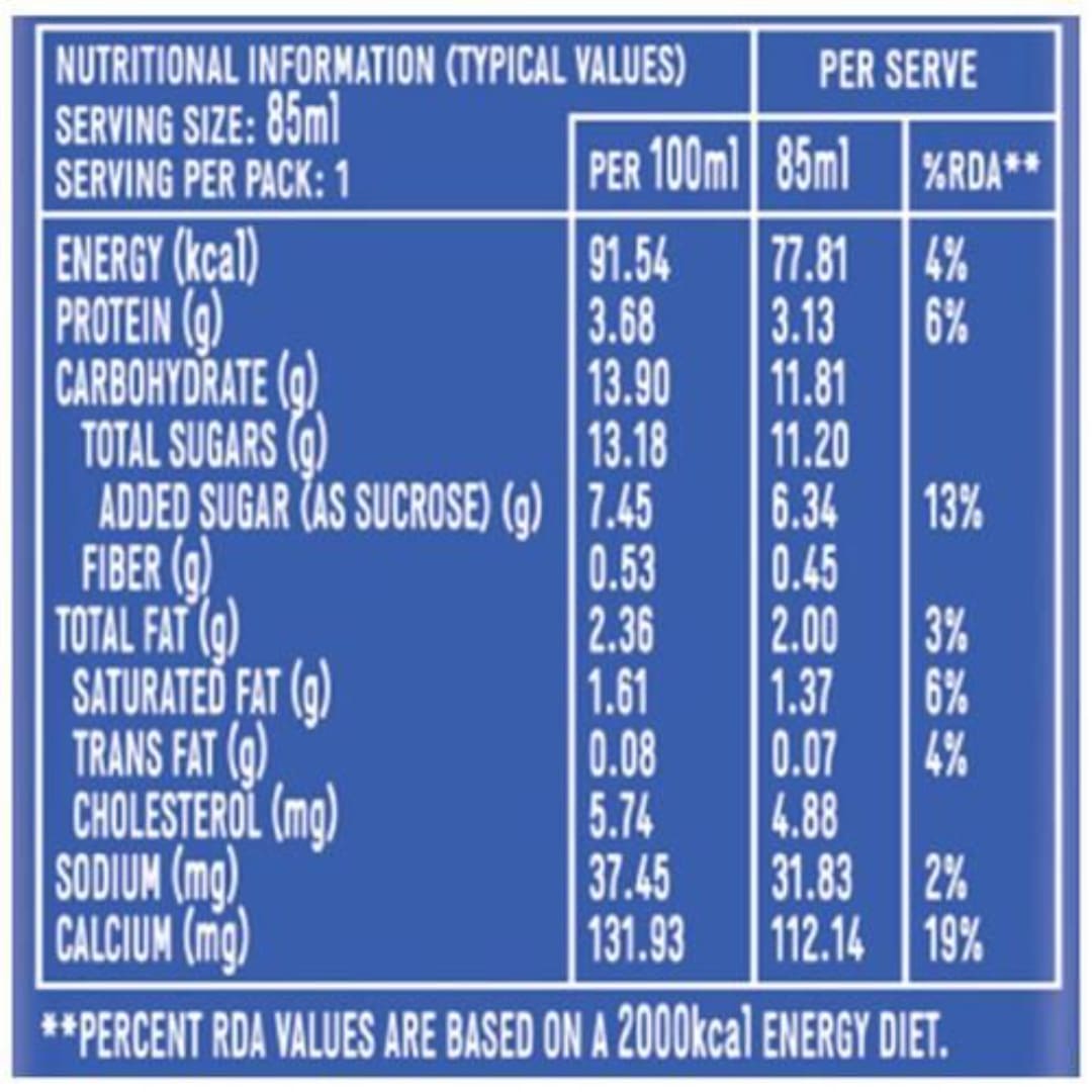 Smoodh Hazelnut Chocolate Milk, 85 ml