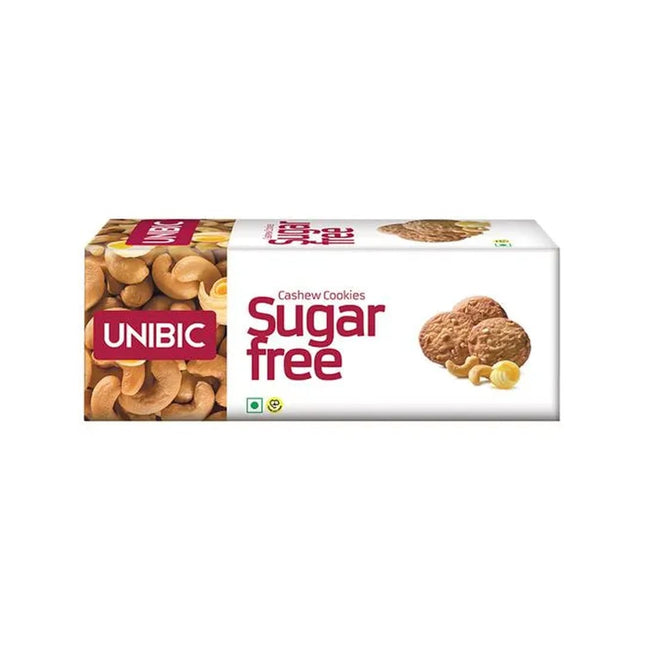UNIBIC Sugar Free Cashew Cookies, 75 g