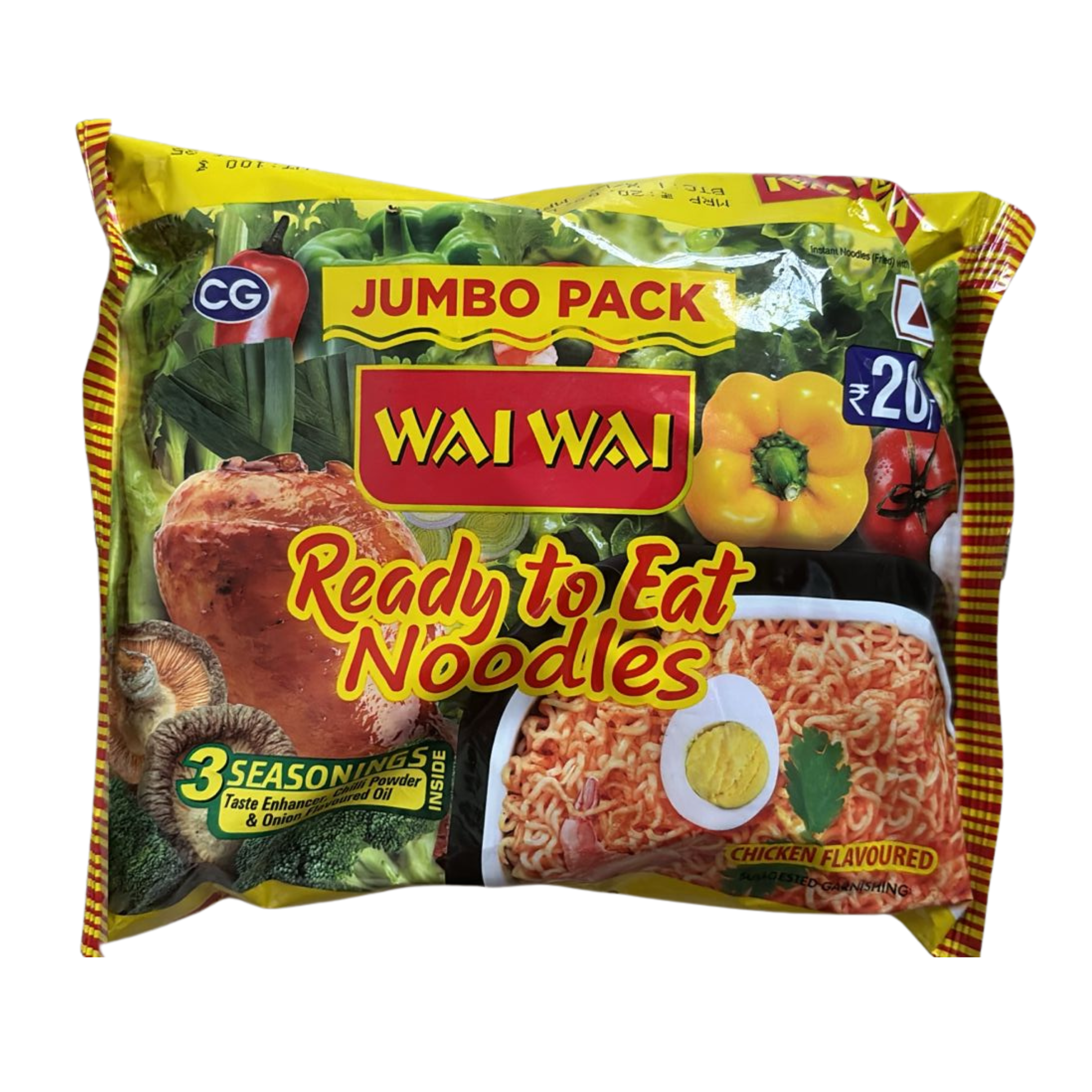 Wai Wai,  Chicken Flavoured,  100g