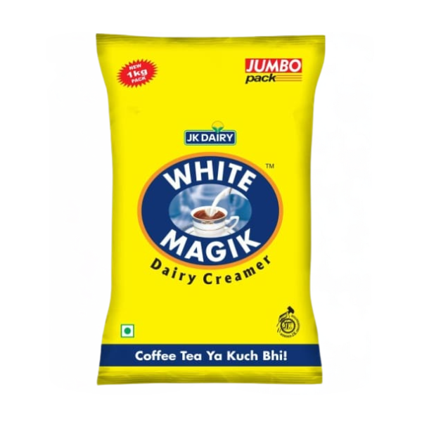 JK Dairy White Magik Dairy Creamer Pouch, 1 kg