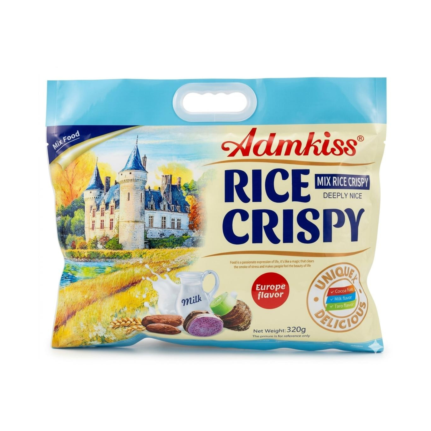Admkiss Rice Crispy (Europe Flavor) 320 g