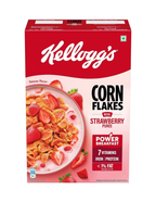 Kellogg's Corn Flakes with Real Strawberry Puree 300g