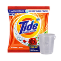 Tide Detergent Powder Jasmine & Rose 5 kg Pouch (free bucket worth 299)