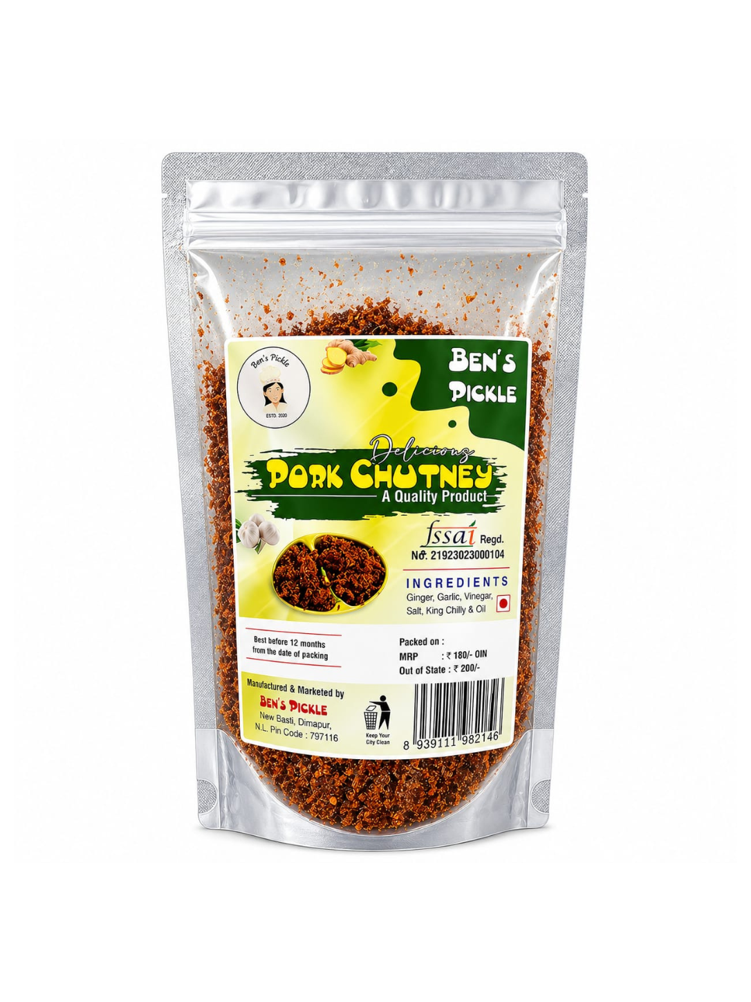 Ben's Delicious Pork Chutney