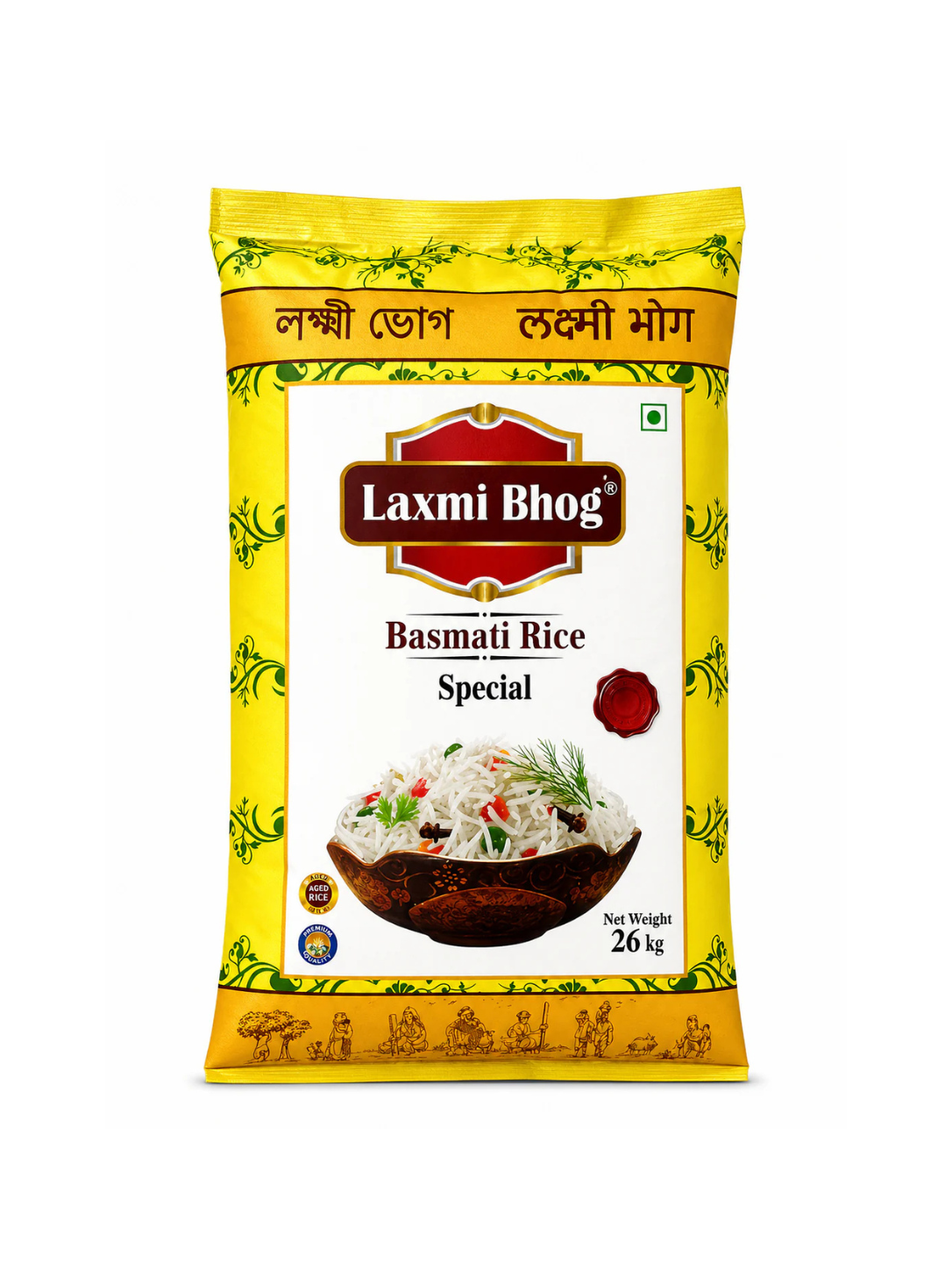 Lakshmi Bhog Special Basmati Rice, 26kg