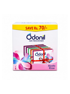 Odonil Air Freshener Pack of 5 48 g each (Lavender Meadows 2, Jasmine Mist, Orchid Dew, Mystic Rose)