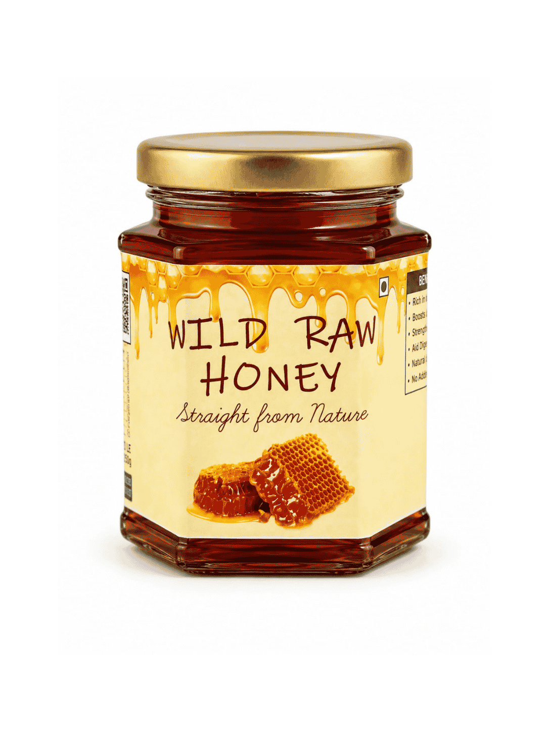 Wild Raw Honey - 350 g