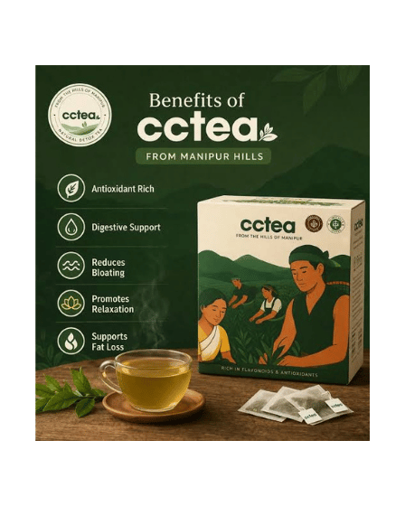 cctea (From the Hills of Manipur) 40 tea bags
