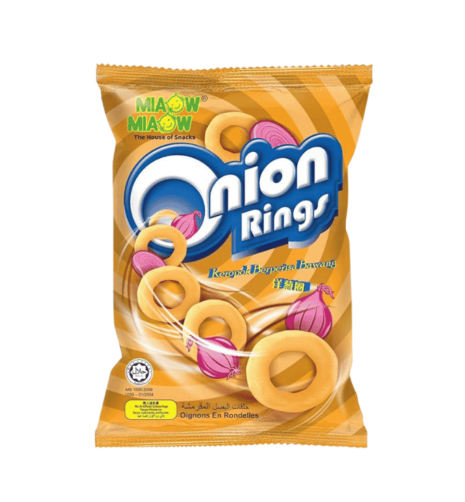 MIAOW MIAOW Onion Rings, 60g