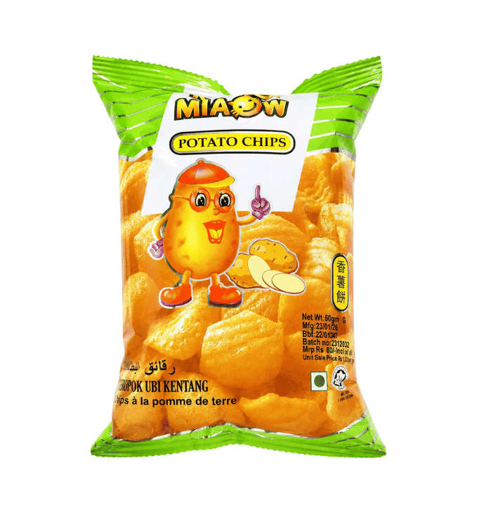 Miaow Miaow Potato Chips - 60g