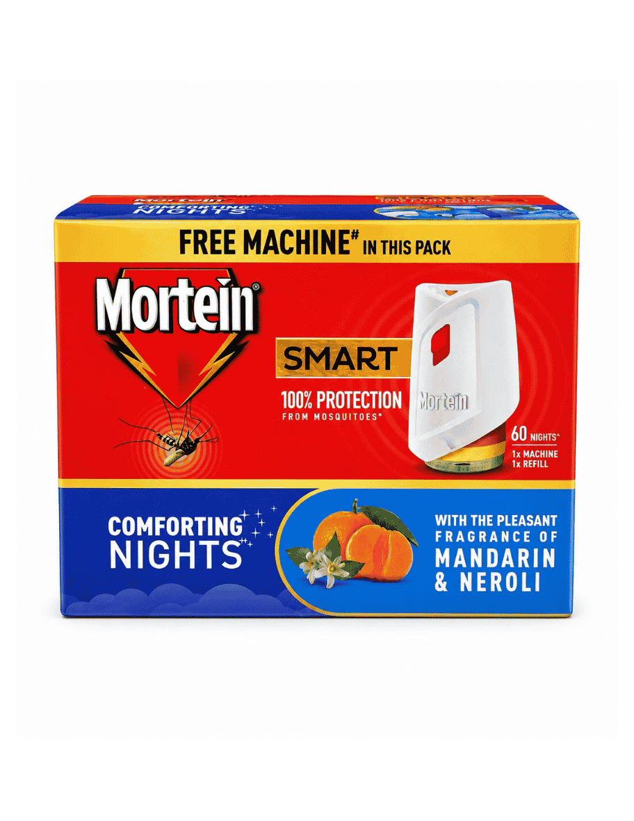 Mortein Smart (60 Nights, 1 Machine, 1 Refill)
