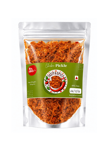 Tasty & Spicy Chicken Pickle - 100g