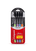 Colgate Slim Soft Charcoal, 3X Better Plaque Removal(Buy 2 Get 2 Free)