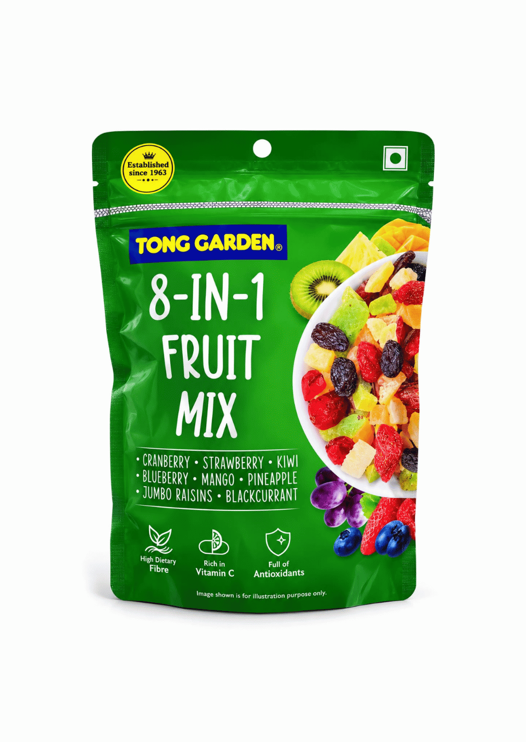 Tong Garden, 8-in-1 Fruit Mix, 180g