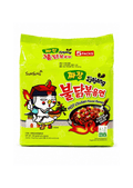 Samyang Jjajang Hot Chicken Flavor Ramen (Korean Black Bean Sauce) 5 Packs