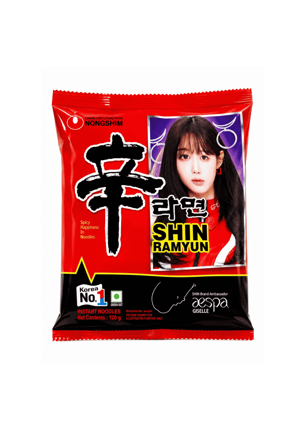 Nongshim Shin Ramyun, 120g