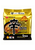 Nongshim Spicy Chicken Flavor, Shin Ramyun Noodle Soup, 5 Packs
