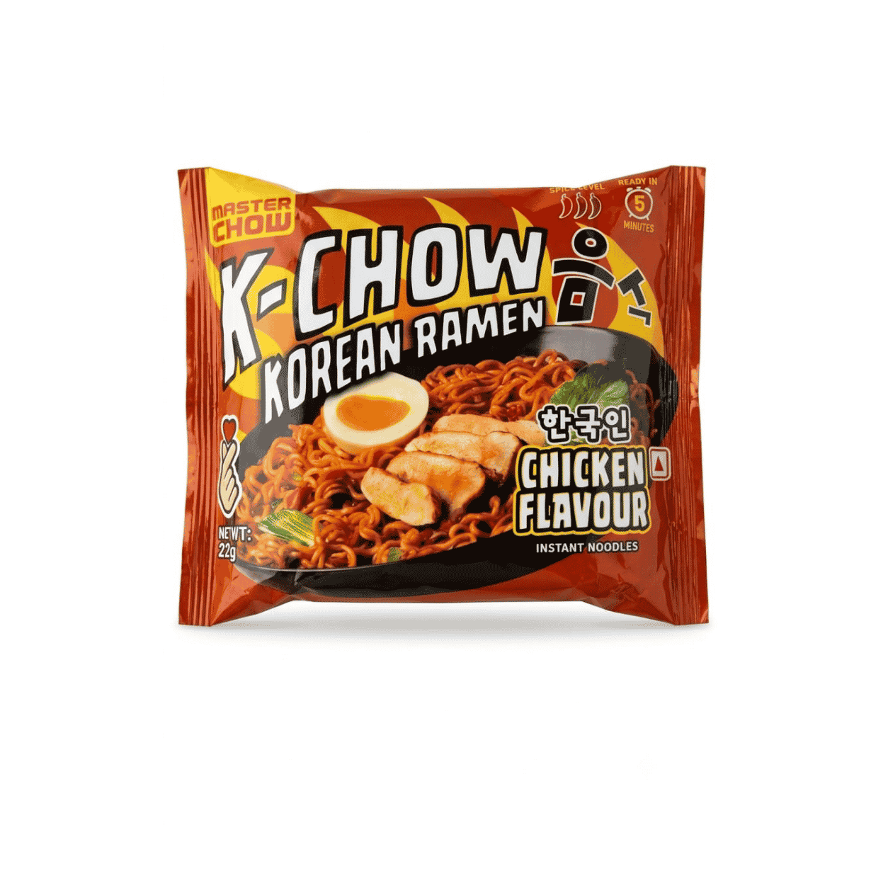 Master Chow, K-Chow, Korean Ramen, Chicken Flavour, 92g