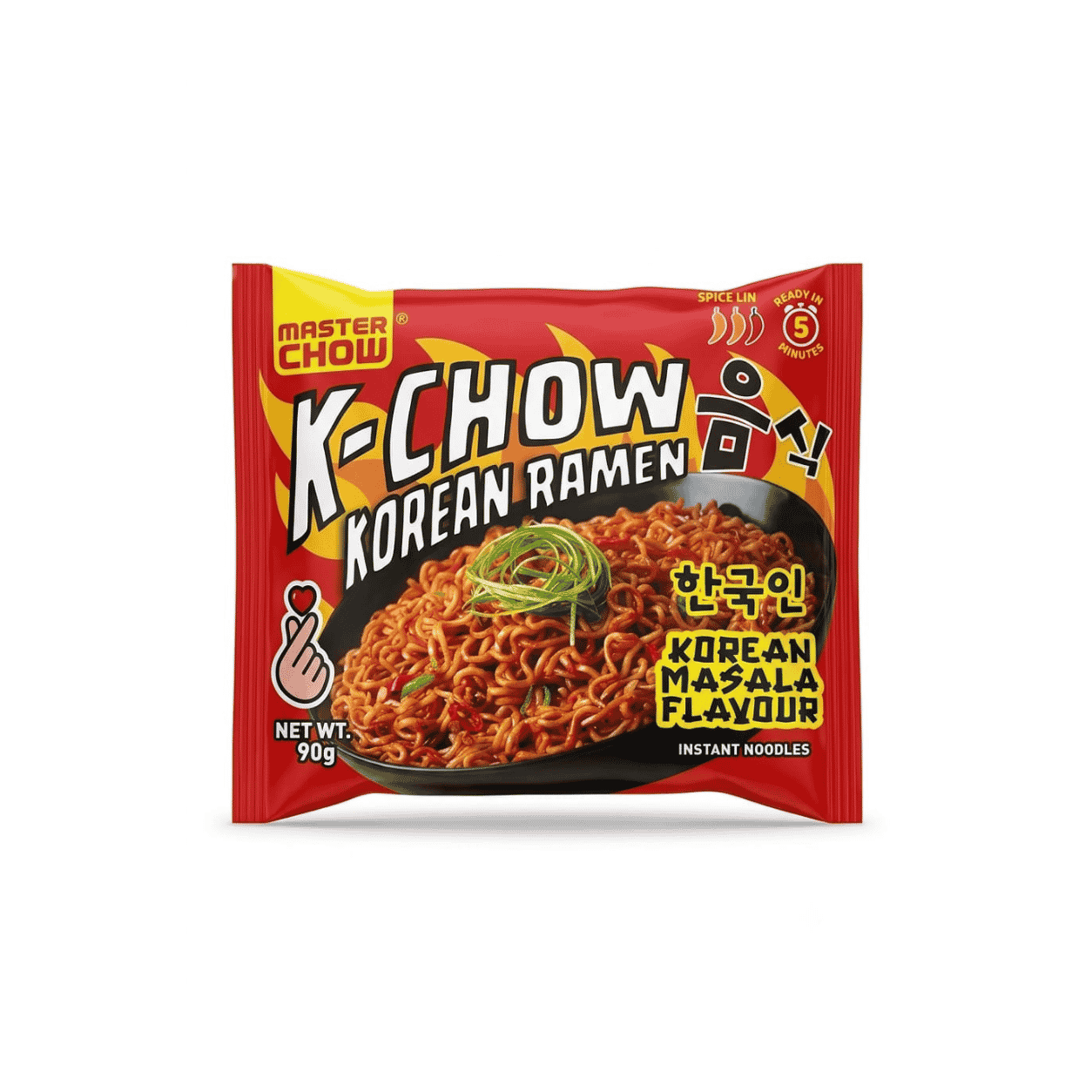Master Chow, K-Chow, Korean Ramen, Korean Masala Flavour, 94g
