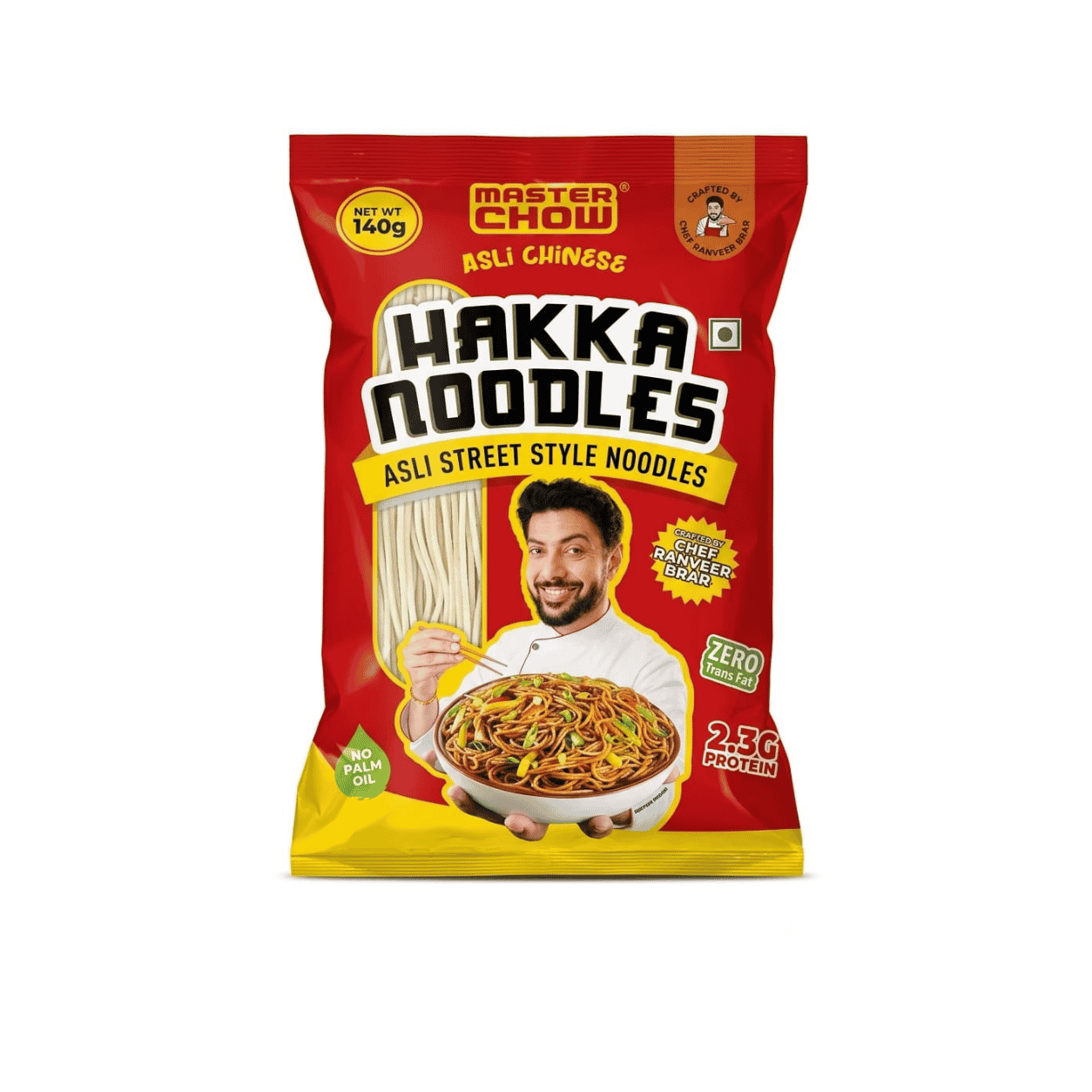 Master Chow Asli Chinese Hakka Noodles, Crafted by Chef Ranveer Brar, 140g