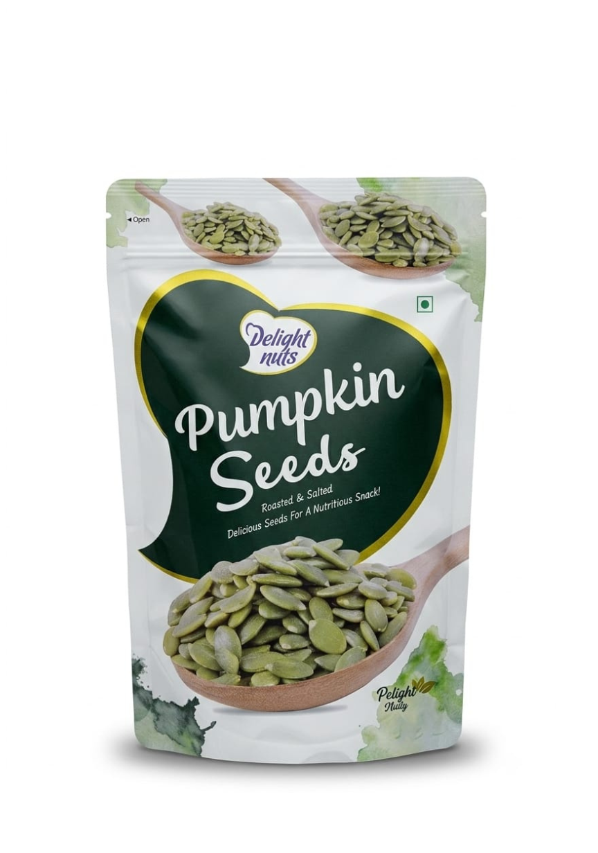 Delight Nuts Pumpkin Seeds, Roasted & Salted, 200g