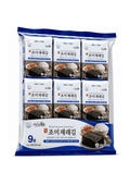 Jomi Jaerae Gim, Roasted Seasoned Seaweed Laver, 5gx9pcs