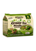 Paldo, Green Tea Noodle, Green Tea Flavor, 4 Packs (120gx4)