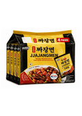Paldo, Jja Jangmen, Instant Noodles with Black Bean Sauce, 200gx4