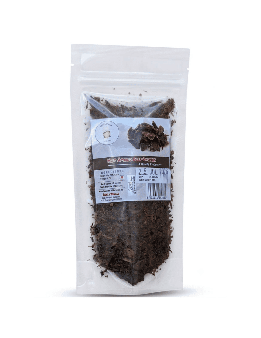 Ben's Pickle Hot Smoke Beef Chunks