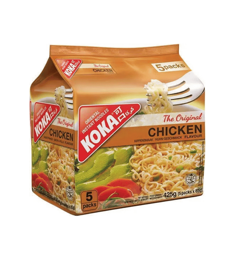 Koka Chicken Noodles-85g, 5 Pack