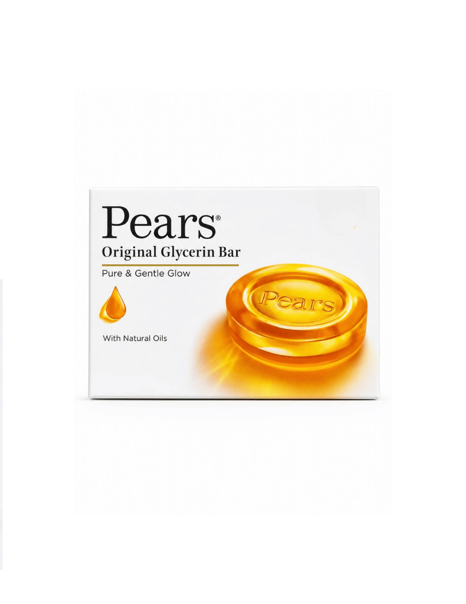 Pears, Original Glycerin Bar, Pure & Gentle Glow, 100g