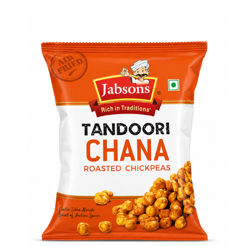Jabsons, Tandoori Chana, Roasted Chickpeas, 140g