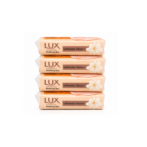 Lux Advanced Ultimate Glow+ Jasmise, 100g Pack of 4