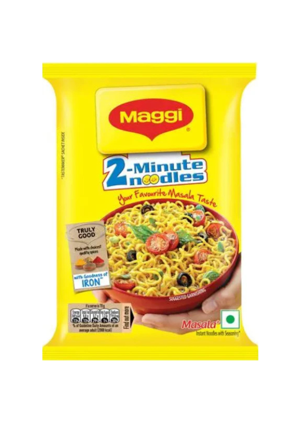 Maggi 2 Minute Instant Noodles Masala - 52gm