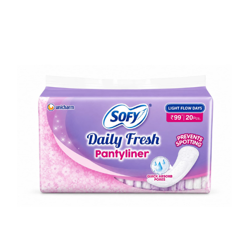 Sofy Daily Fresh Pantyliner, 20 Pcs